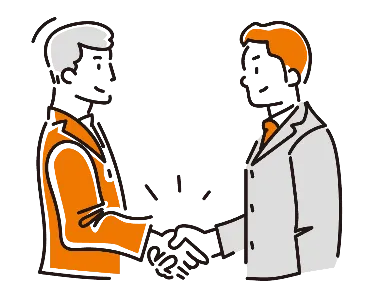 対話しているイメージ画像