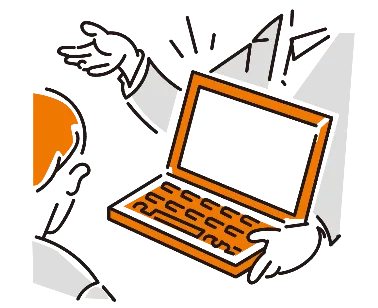 対話しているイメージ画像