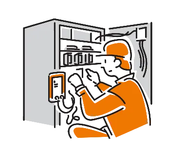 対話しているイメージ画像